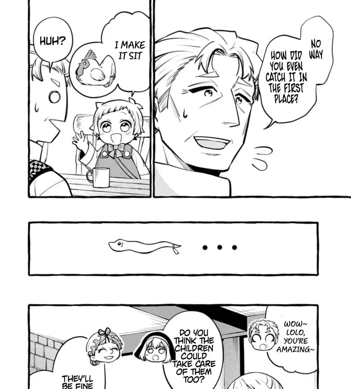 The Four Noble Siblings Won’t Give Up! ~Even Though We’re Little, We’ll Protect Our Precious Family Together with Our Big Fluffy Friends! Chapter 10.2 page 12