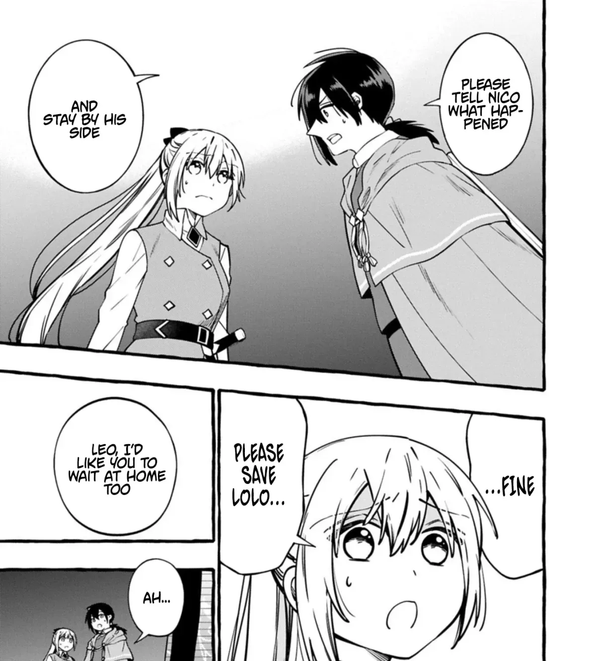 The Four Noble Siblings Won’t Give Up! ~Even Though We’re Little, We’ll Protect Our Precious Family Together with Our Big Fluffy Friends! Chapter 11.1 page 10