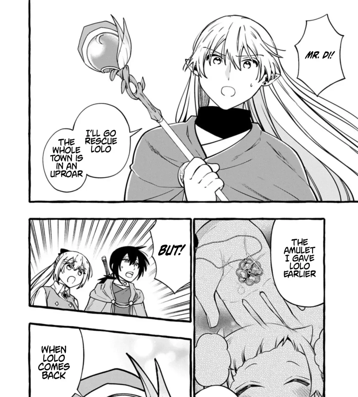 The Four Noble Siblings Won’t Give Up! ~Even Though We’re Little, We’ll Protect Our Precious Family Together with Our Big Fluffy Friends! Chapter 11.1 page 12