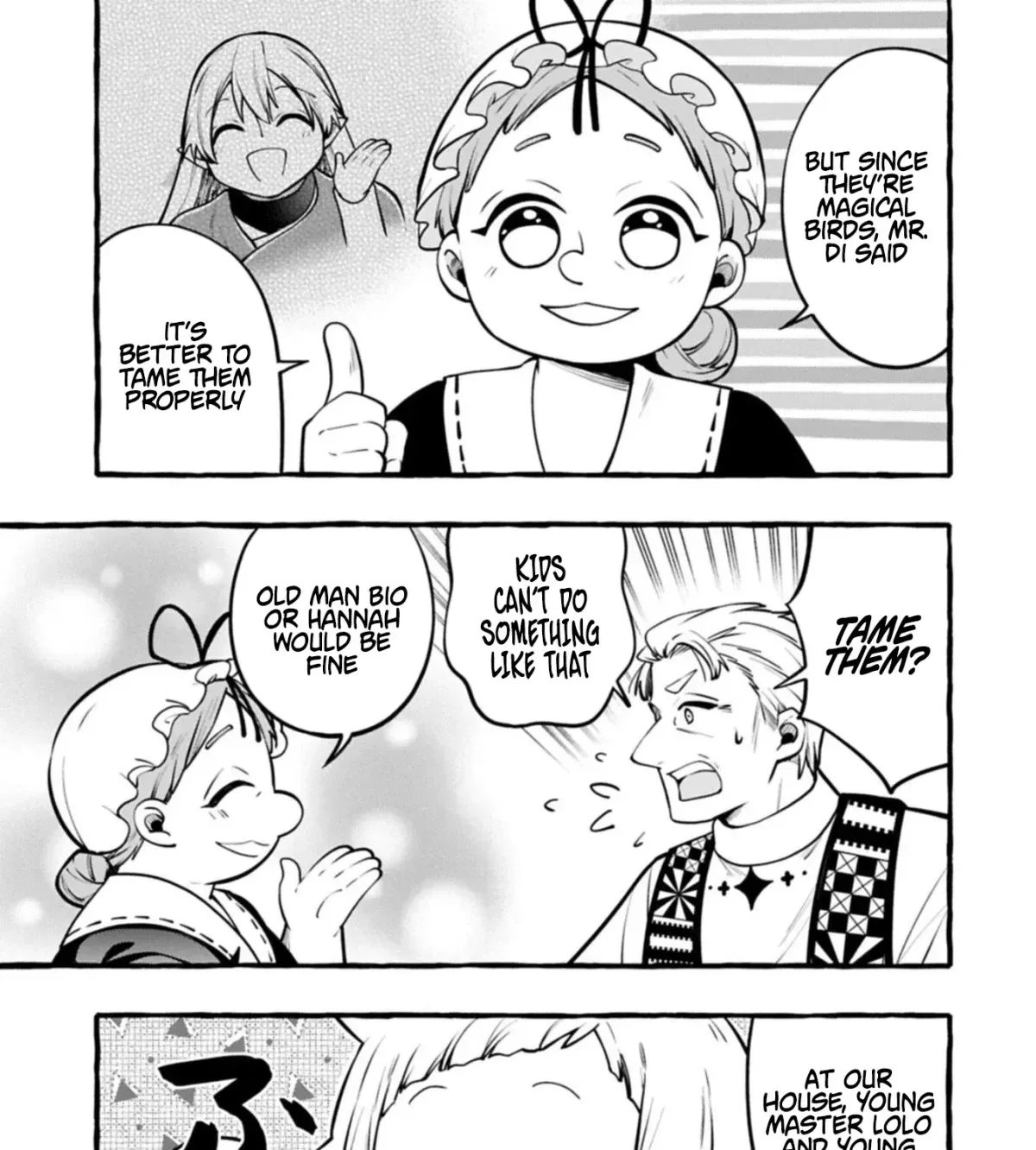 The Four Noble Siblings Won’t Give Up! ~Even Though We’re Little, We’ll Protect Our Precious Family Together with Our Big Fluffy Friends! Chapter 10.2 page 14