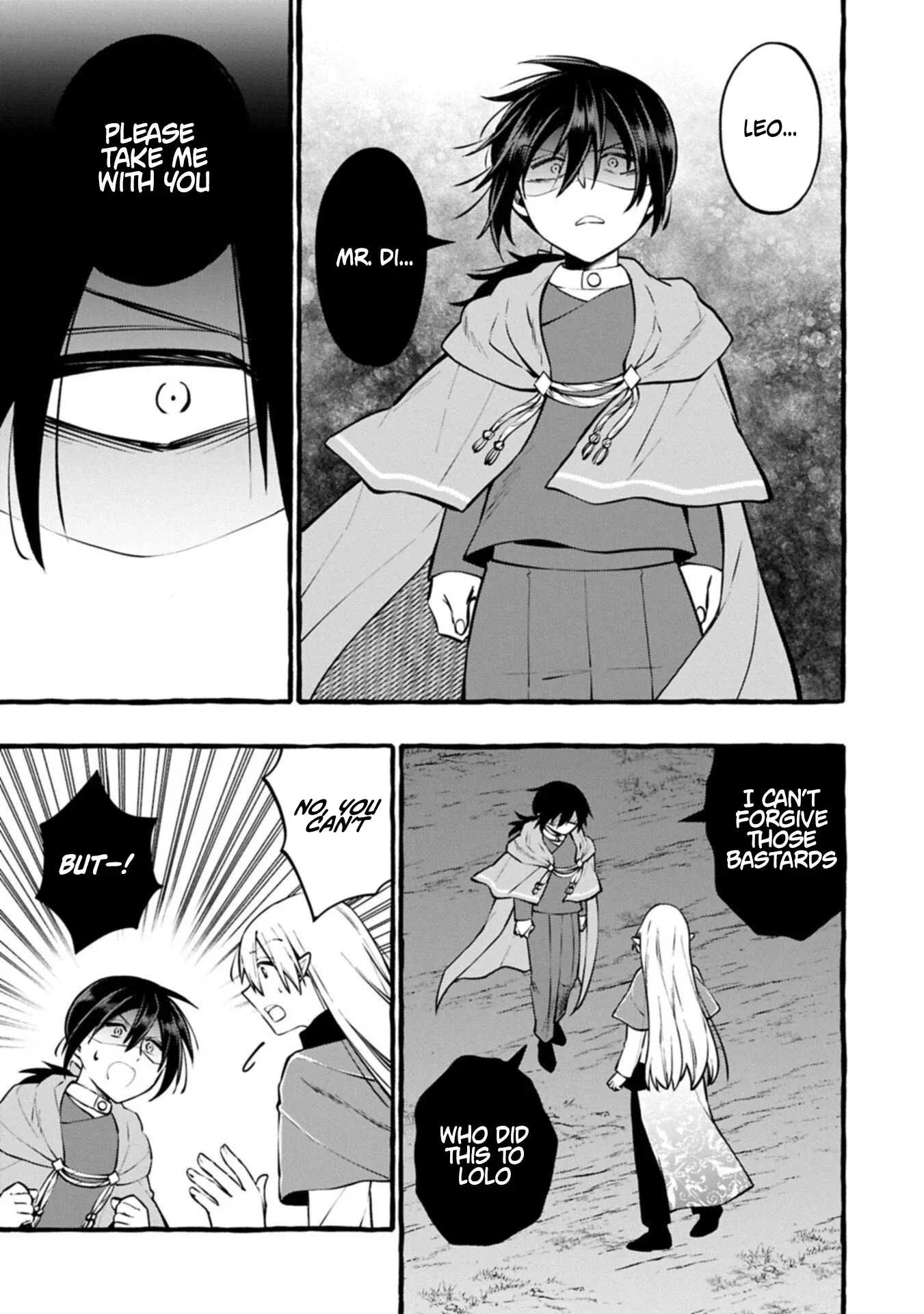 The Four Noble Siblings Won’t Give Up! ~Even Though We’re Little, We’ll Protect Our Precious Family Together with Our Big Fluffy Friends! Chapter 12.1 page 13
