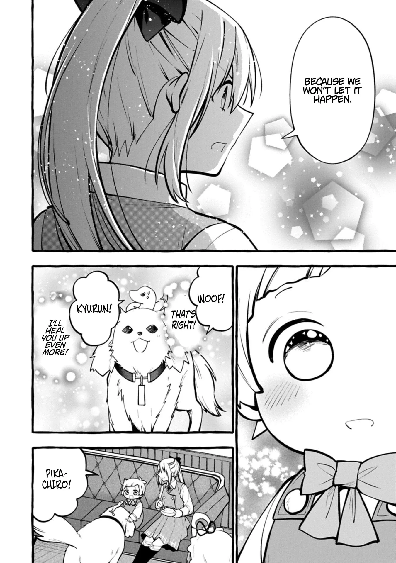 The Four Noble Siblings Won’t Give Up! ~Even Though We’re Little, We’ll Protect Our Precious Family Together with Our Big Fluffy Friends! Chapter 13.2 page 3