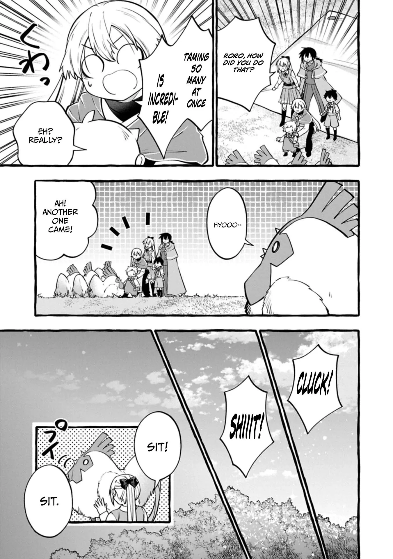 The Four Noble Siblings Won’t Give Up! ~Even Though We’re Little, We’ll Protect Our Precious Family Together with Our Big Fluffy Friends! Chapter 14.2 page 8