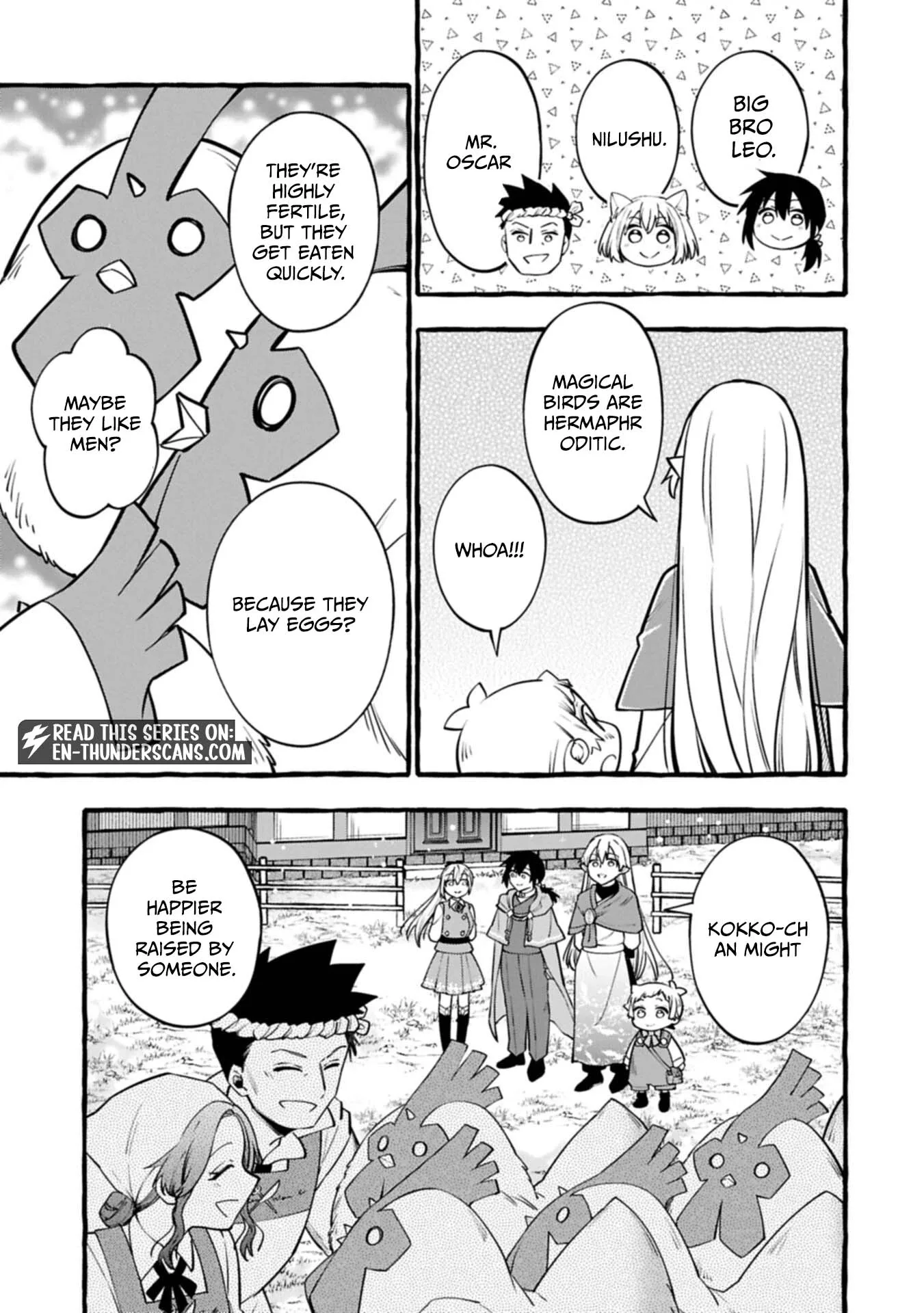 The Four Noble Siblings Won’t Give Up! ~Even Though We’re Little, We’ll Protect Our Precious Family Together with Our Big Fluffy Friends! Chapter 15.1 page 16