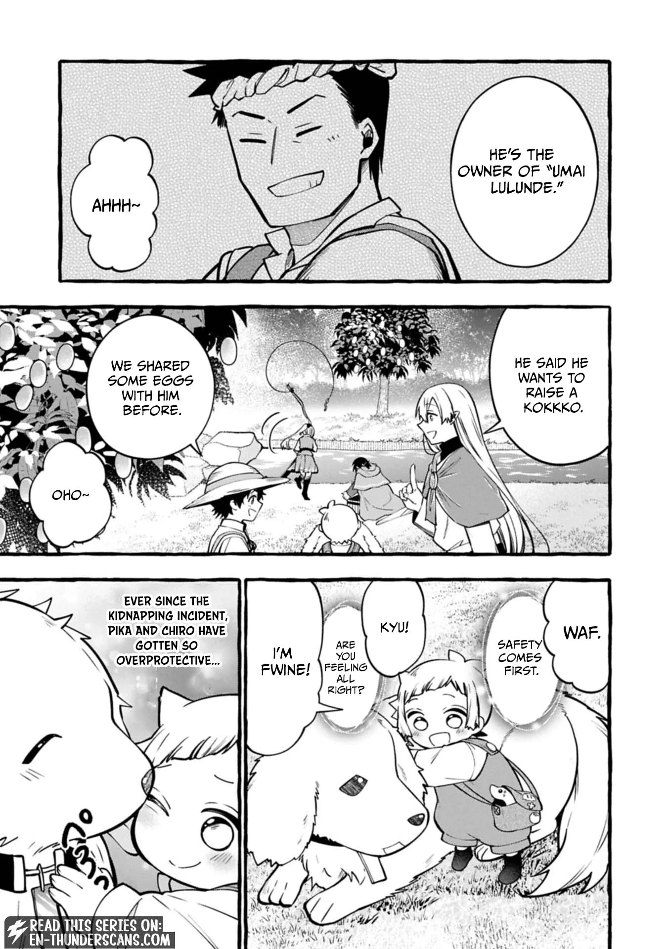 The Four Noble Siblings Won’t Give Up! ~Even Though We’re Little, We’ll Protect Our Precious Family Together with Our Big Fluffy Friends! Chapter 14.1 page 6