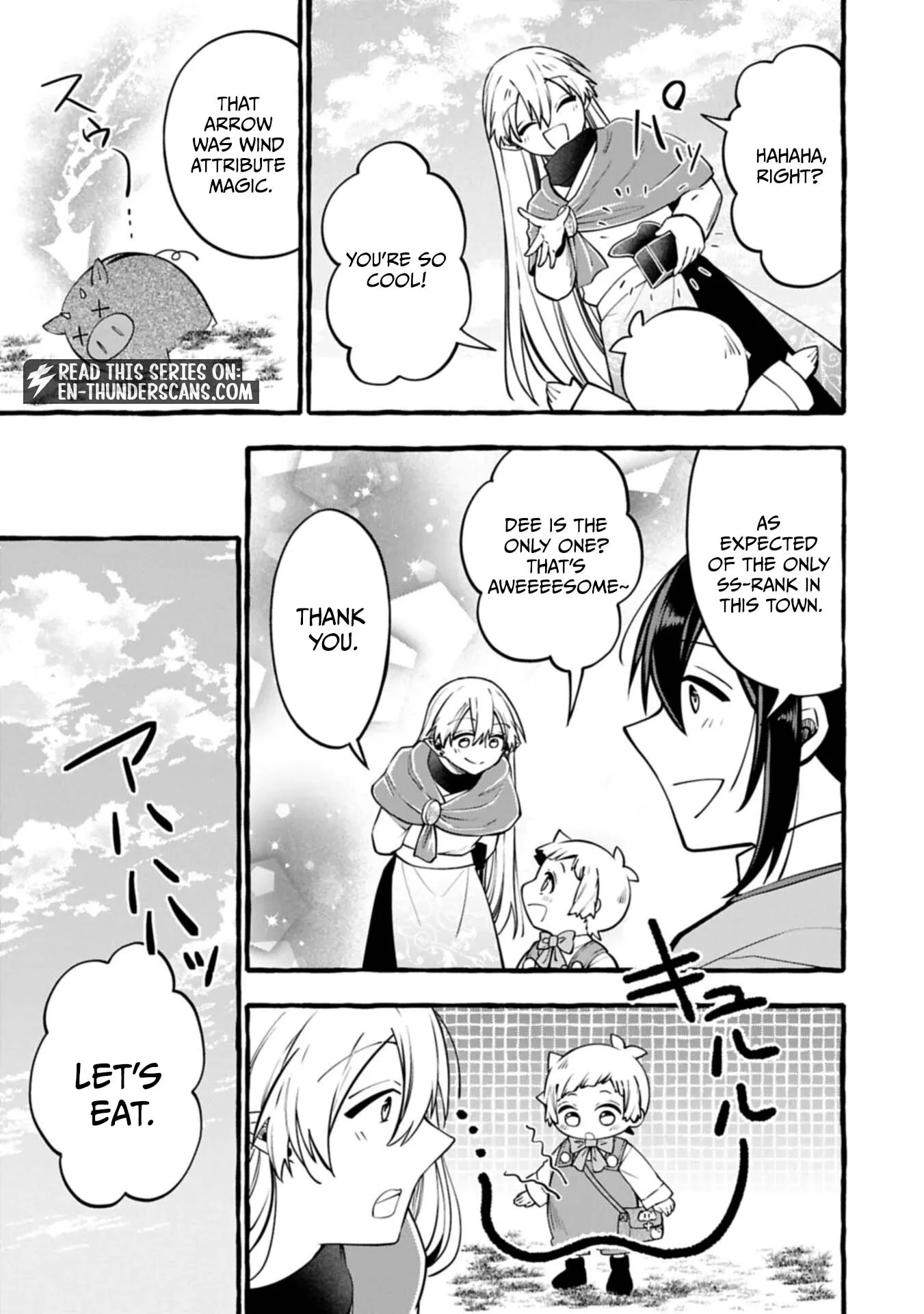 The Four Noble Siblings Won’t Give Up! ~Even Though We’re Little, We’ll Protect Our Precious Family Together with Our Big Fluffy Friends! Chapter 14.1 page 16