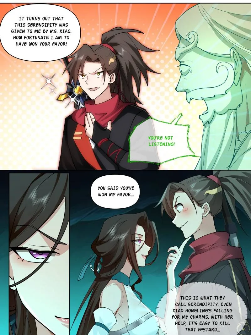 The Great Villain Senior Brother and All of His Yandere Junior Sisters Chapter 35 page 17