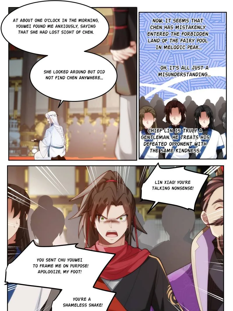 The Great Villain Senior Brother and All of His Yandere Junior Sisters Chapter 38 page 29