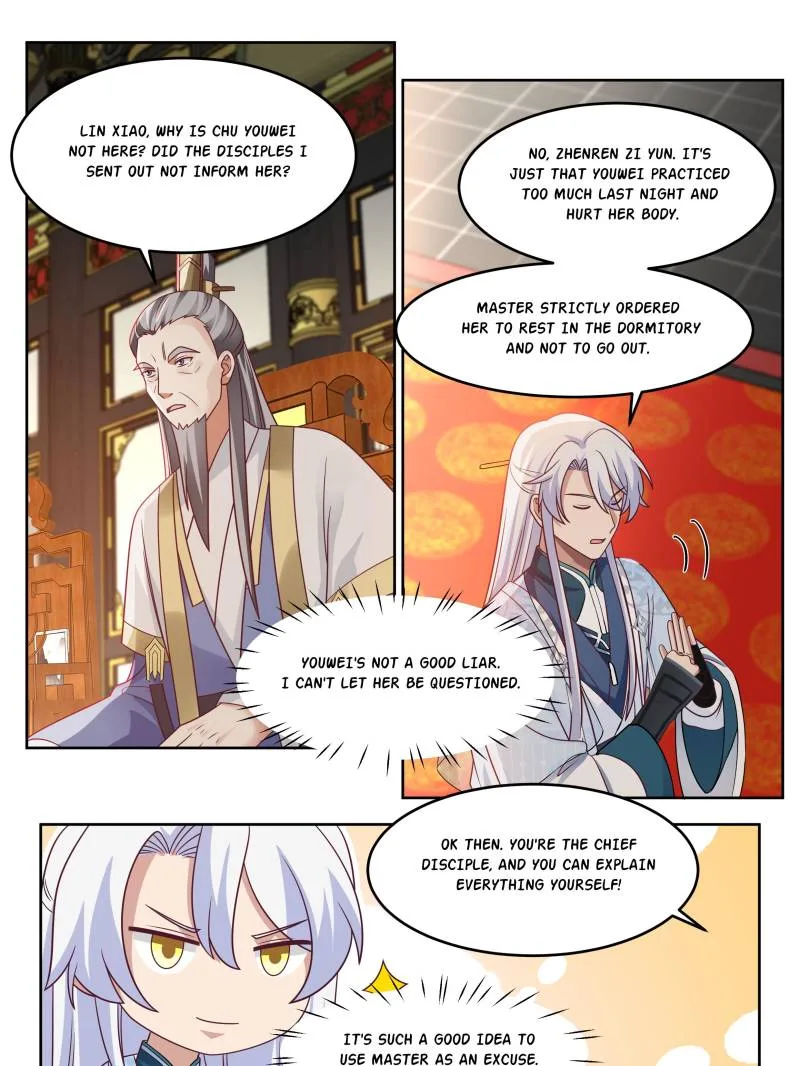 The Great Villain Senior Brother and All of His Yandere Junior Sisters Chapter 38 page 17