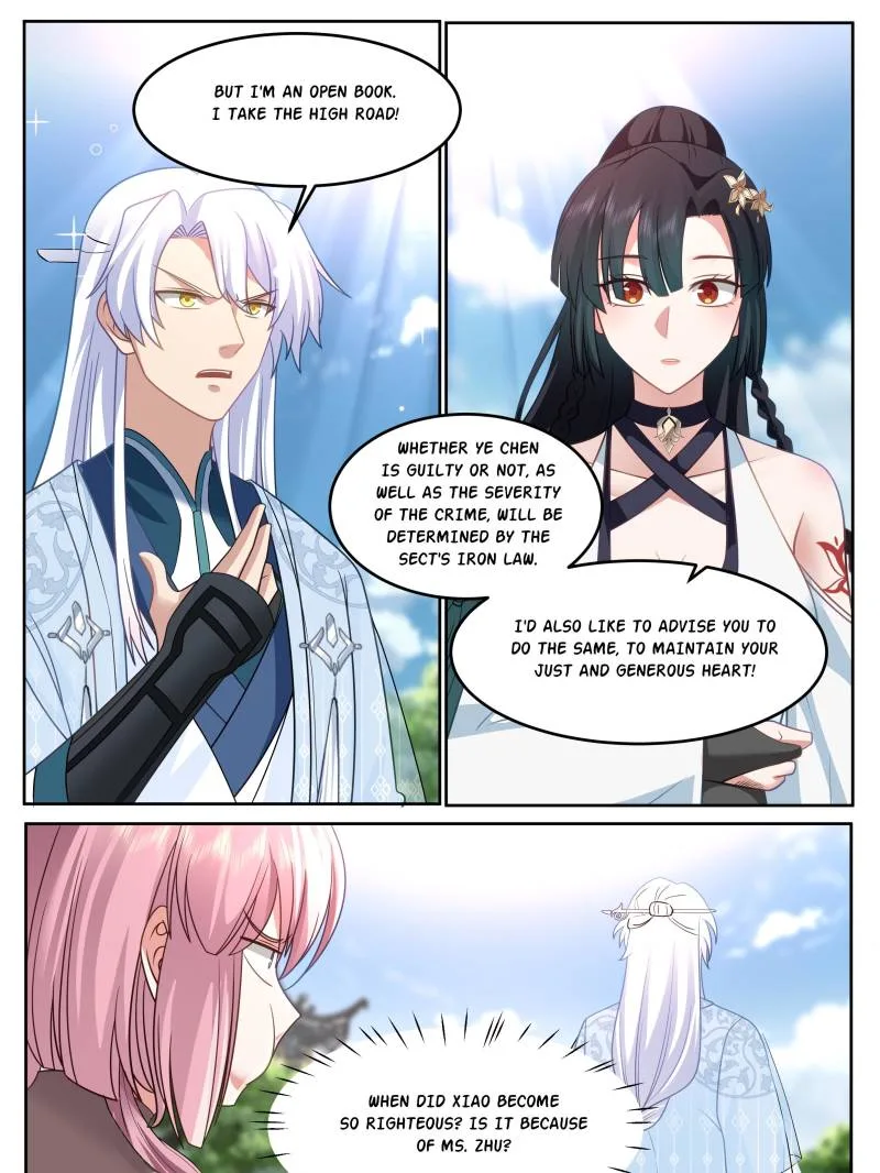The Great Villain Senior Brother and All of His Yandere Junior Sisters Chapter 38 page 9