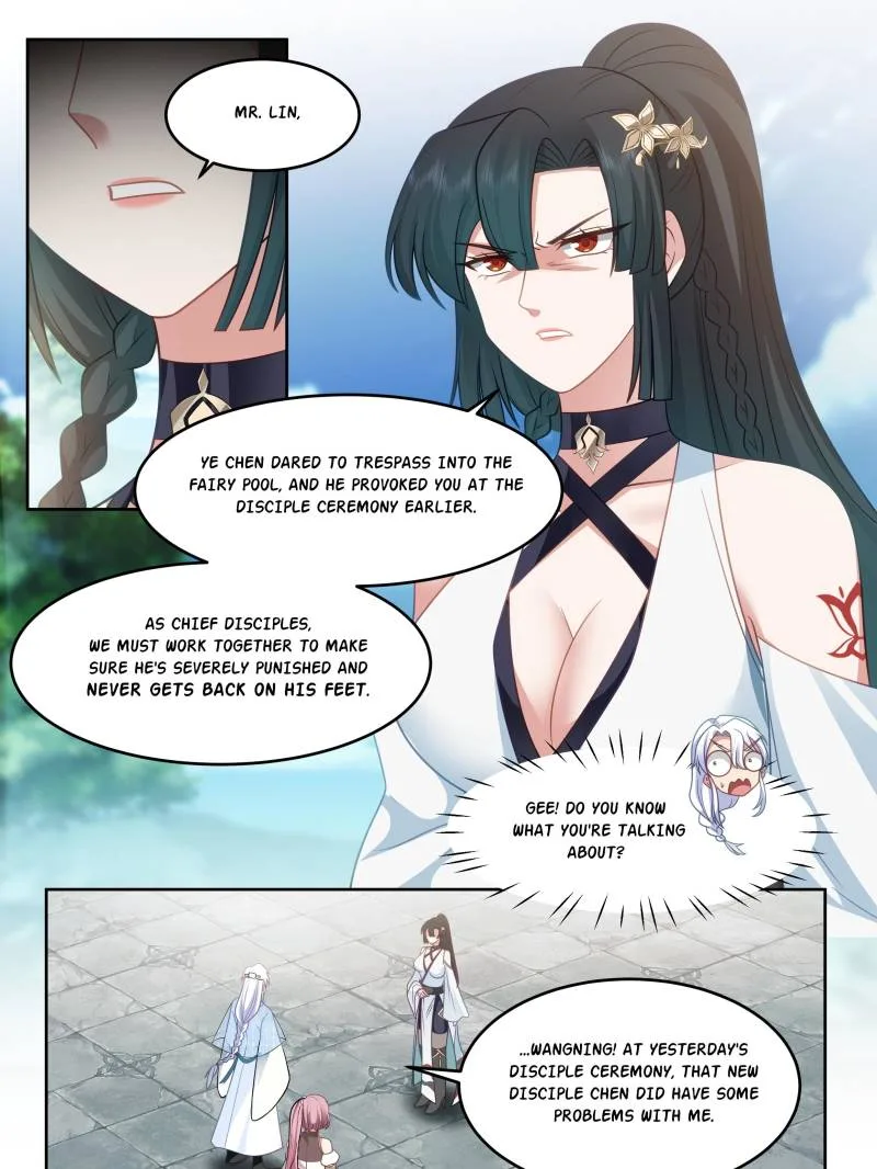 The Great Villain Senior Brother and All of His Yandere Junior Sisters Chapter 38 page 7