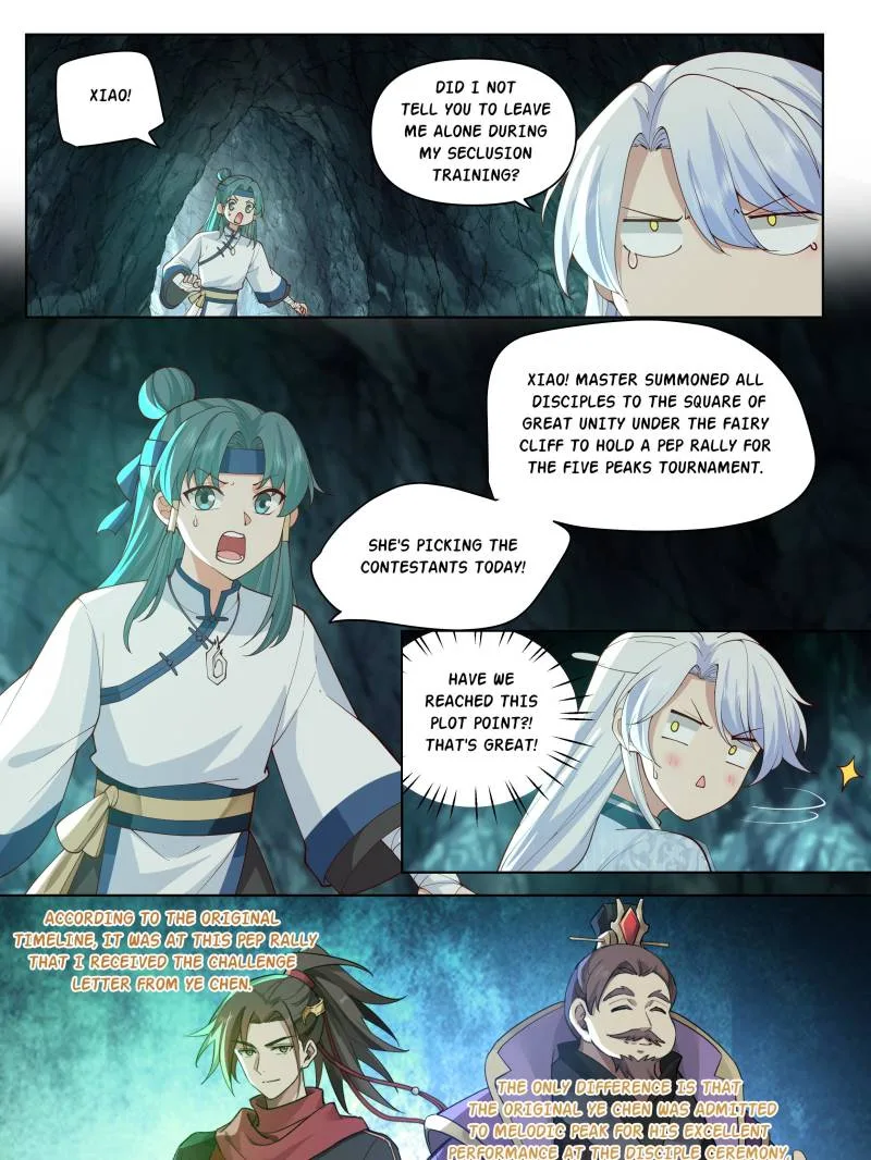 The Great Villain Senior Brother and All of His Yandere Junior Sisters Chapter 44 page 11