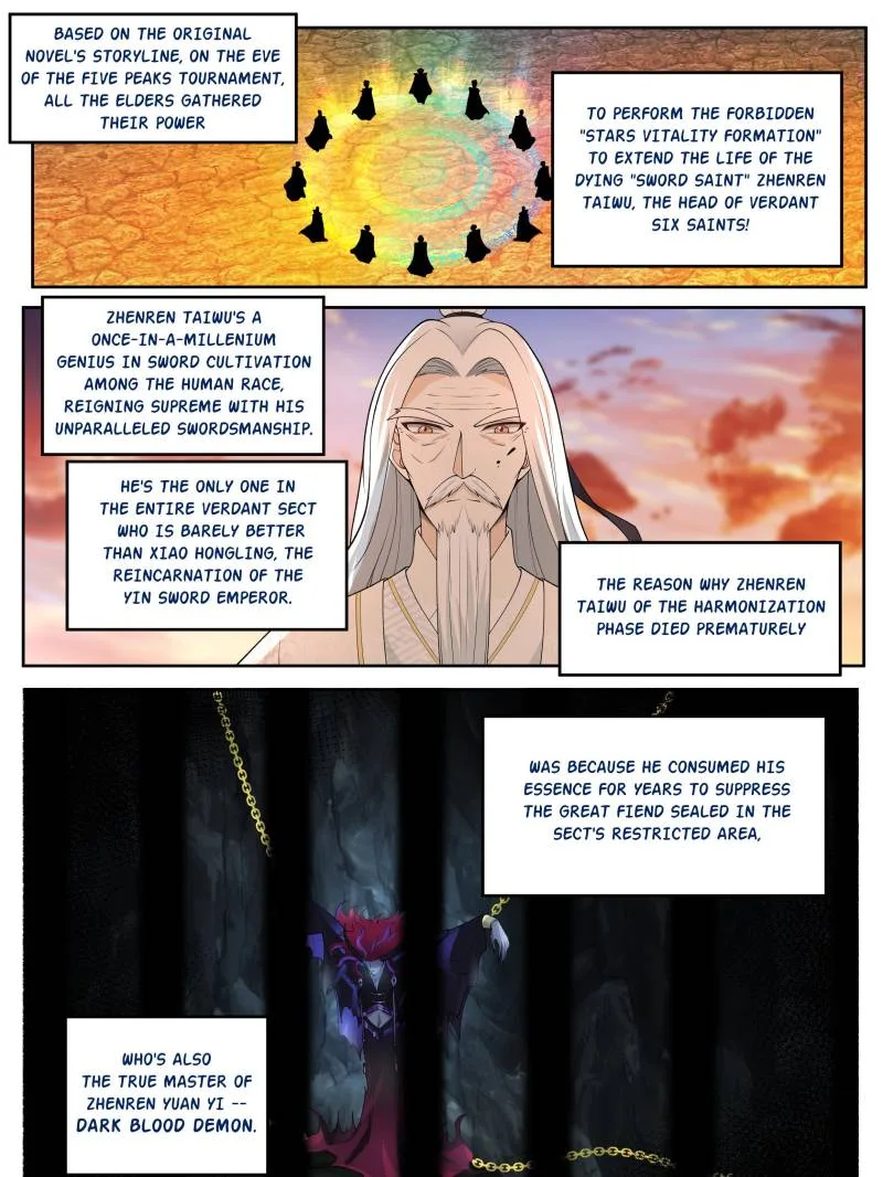 The Great Villain Senior Brother and All of His Yandere Junior Sisters Chapter 43 page 9