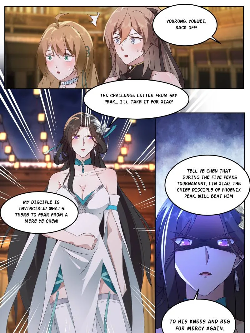 The Great Villain Senior Brother and All of His Yandere Junior Sisters Chapter 46 page 9