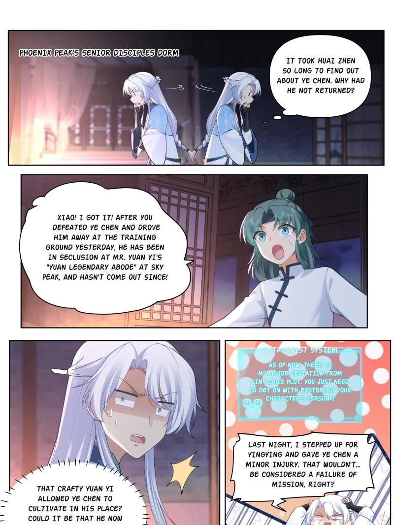 The Great Villain Senior Brother and All of His Yandere Junior Sisters Chapter 54 page 11