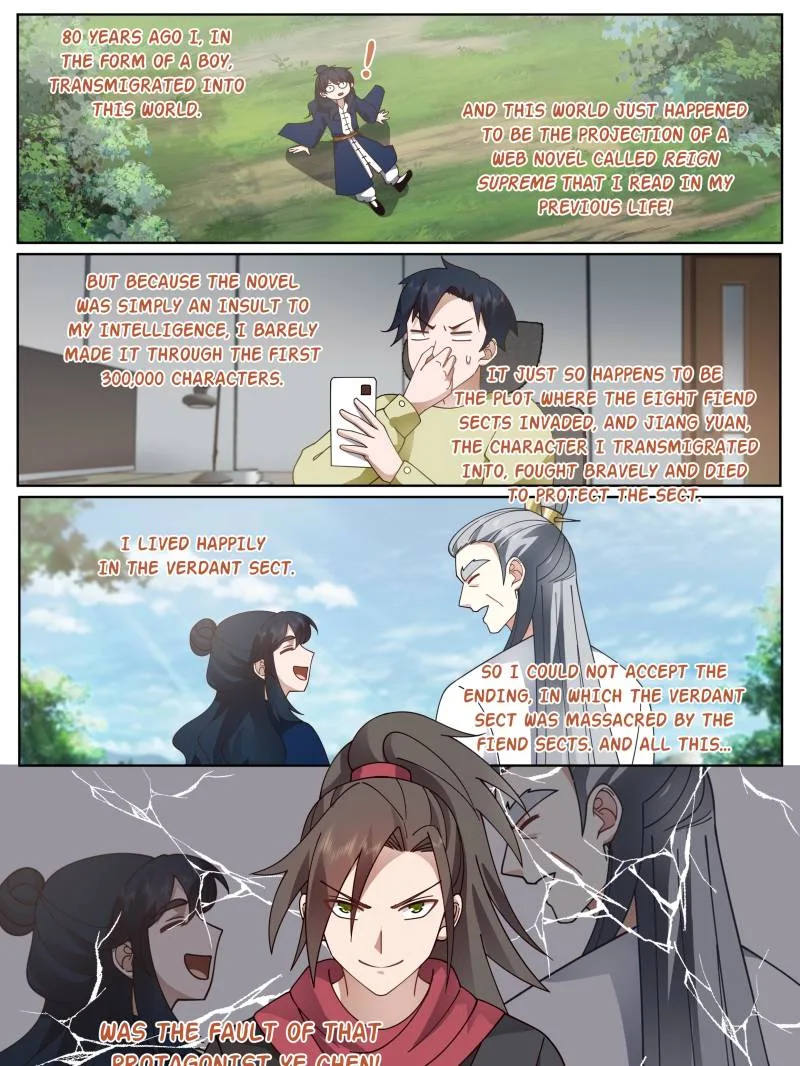 The Great Villain Senior Brother and All of His Yandere Junior Sisters Chapter 53 page 23