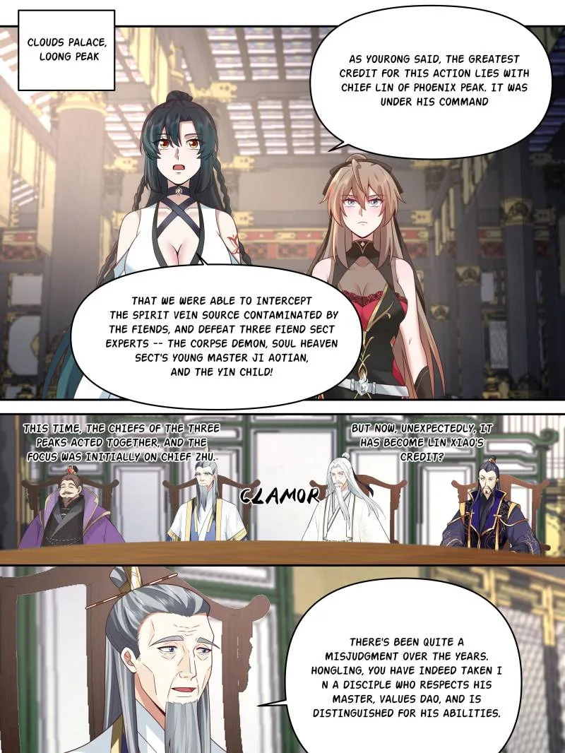The Great Villain Senior Brother and All of His Yandere Junior Sisters Chapter 70 page 13