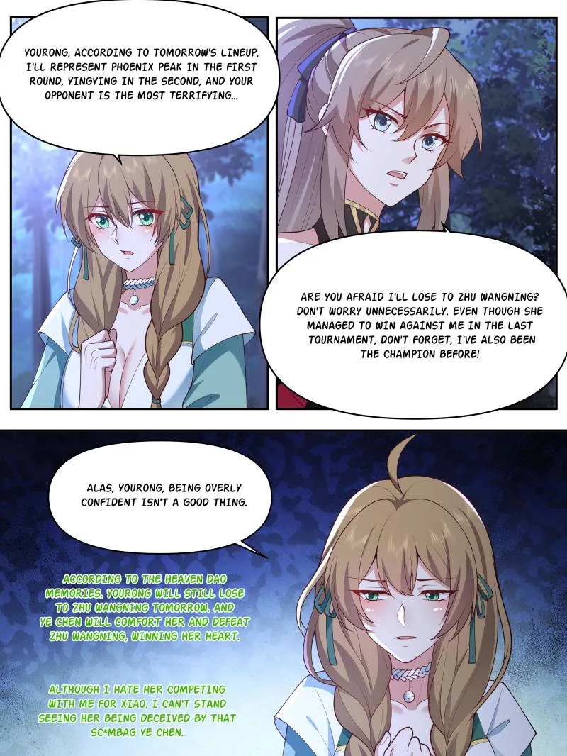 The Great Villain Senior Brother and All of His Yandere Junior Sisters Chapter 71 page 9