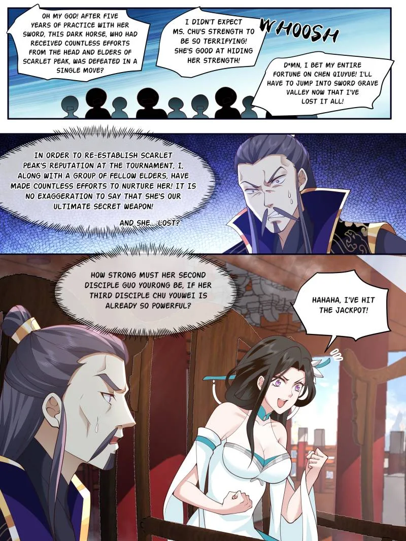 The Great Villain Senior Brother and All of His Yandere Junior Sisters Chapter 74 page 9