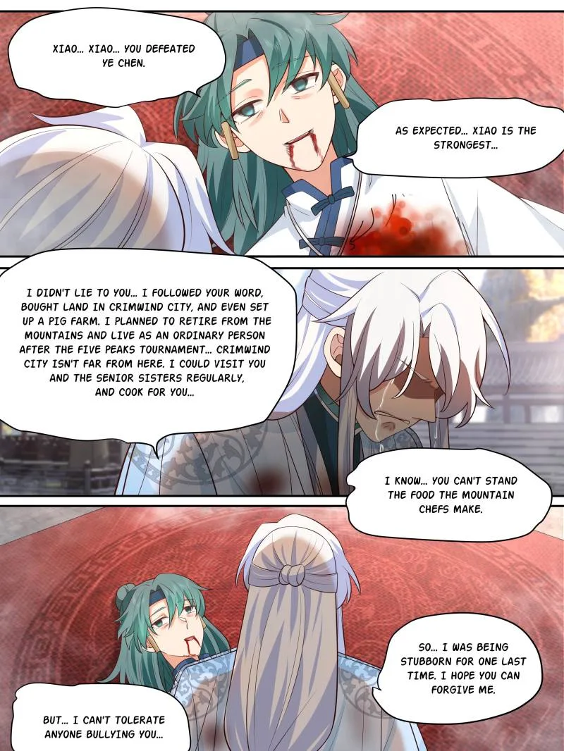 The Great Villain Senior Brother and All of His Yandere Junior Sisters Chapter 80 page 11