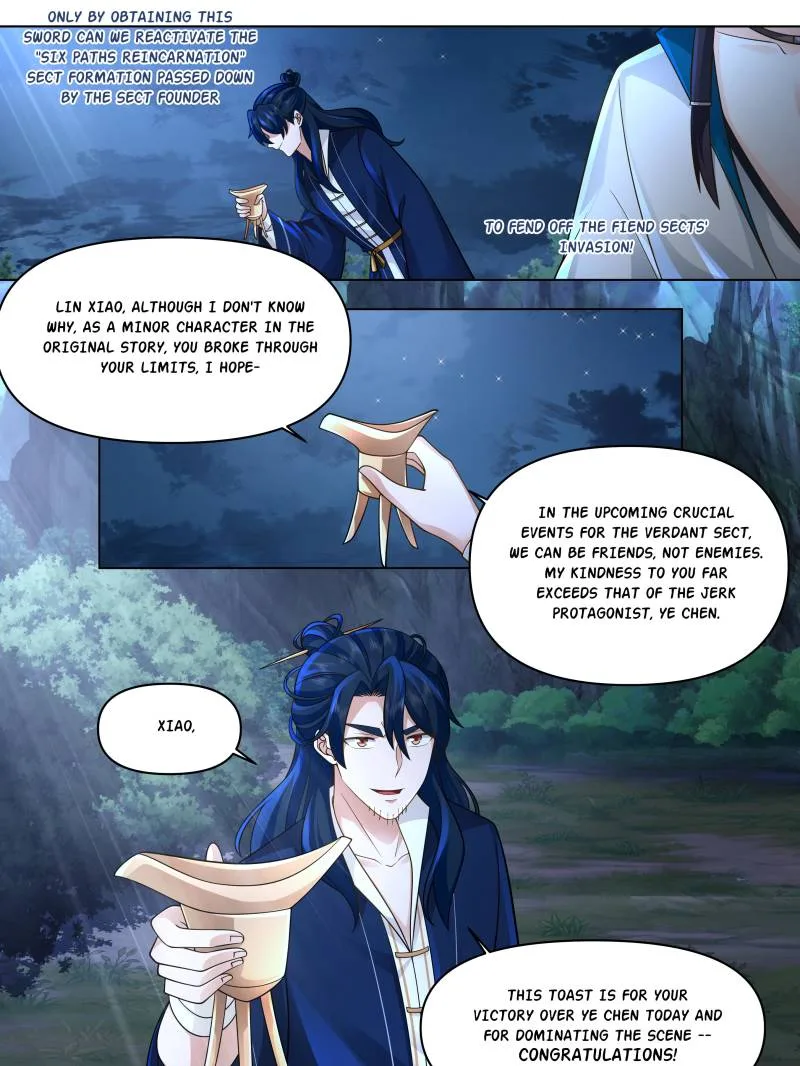 The Great Villain Senior Brother and All of His Yandere Junior Sisters Chapter 82 page 9