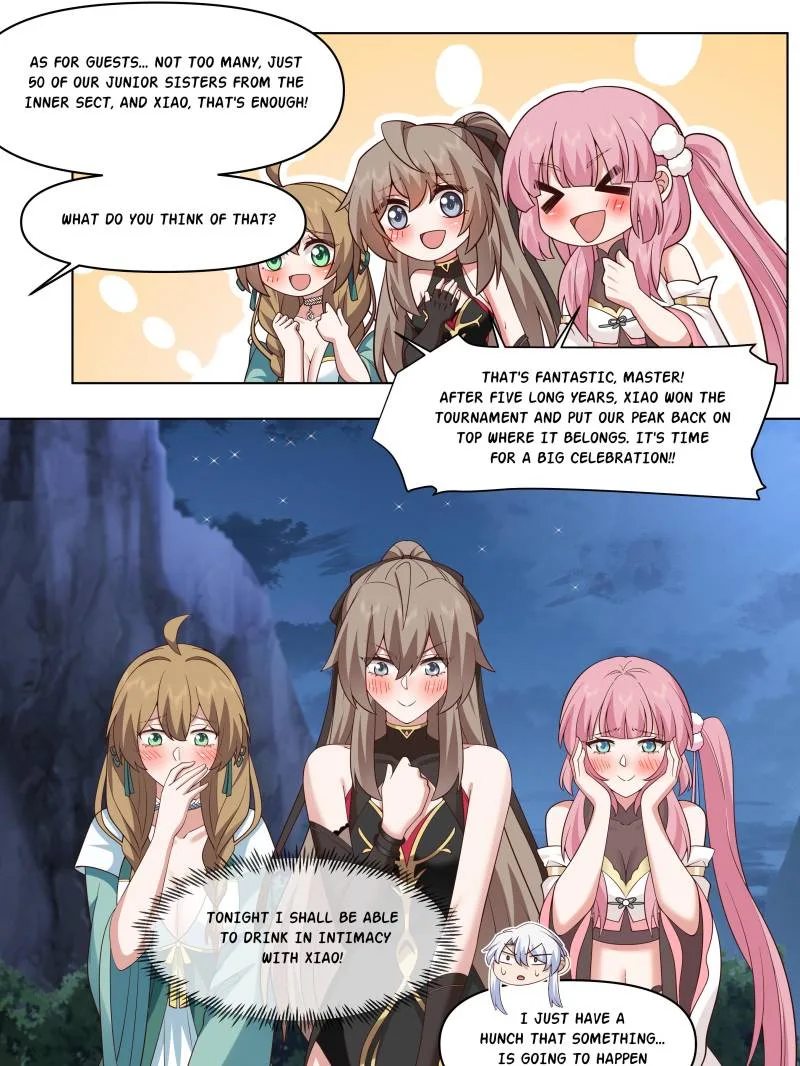 The Great Villain Senior Brother and All of His Yandere Junior Sisters Chapter 83 page 9