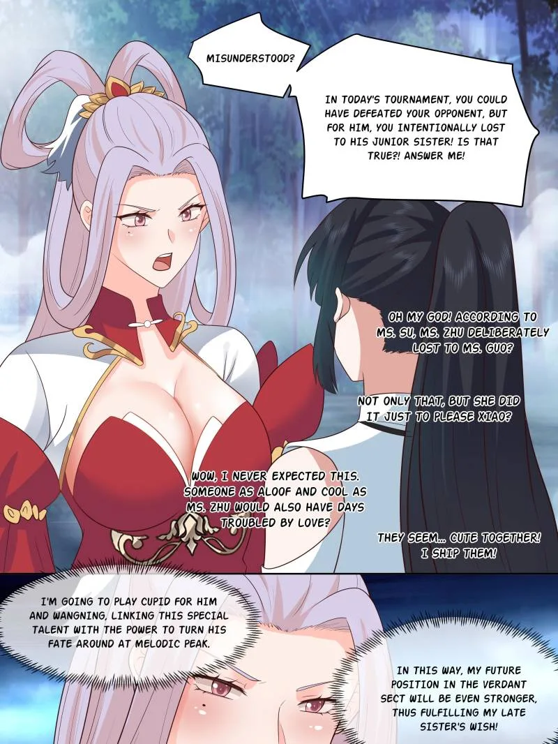 The Great Villain Senior Brother and All of His Yandere Junior Sisters Chapter 87 page 21