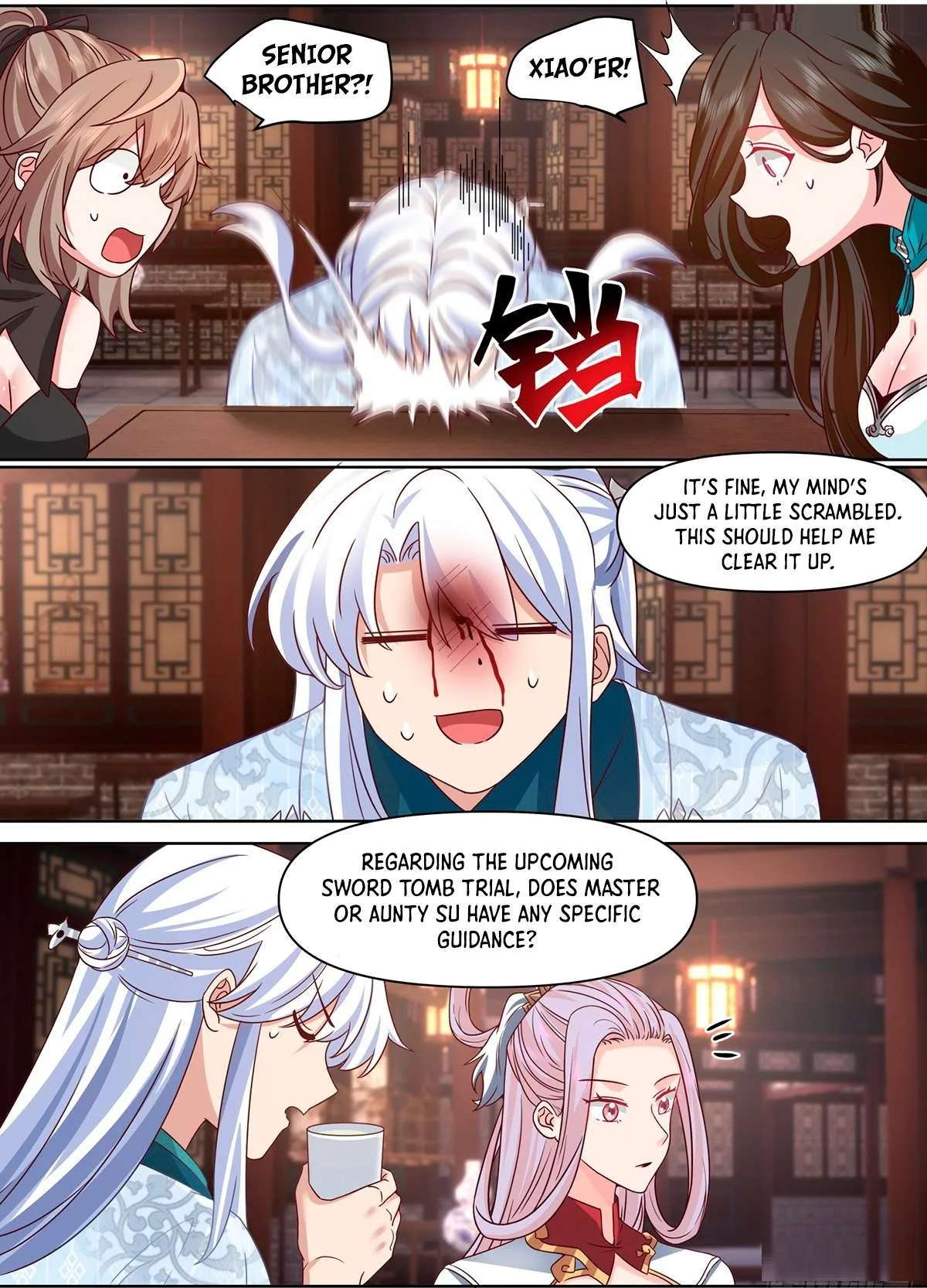 The Great Villain Senior Brother and All of His Yandere Junior Sisters Chapter 100 page 11