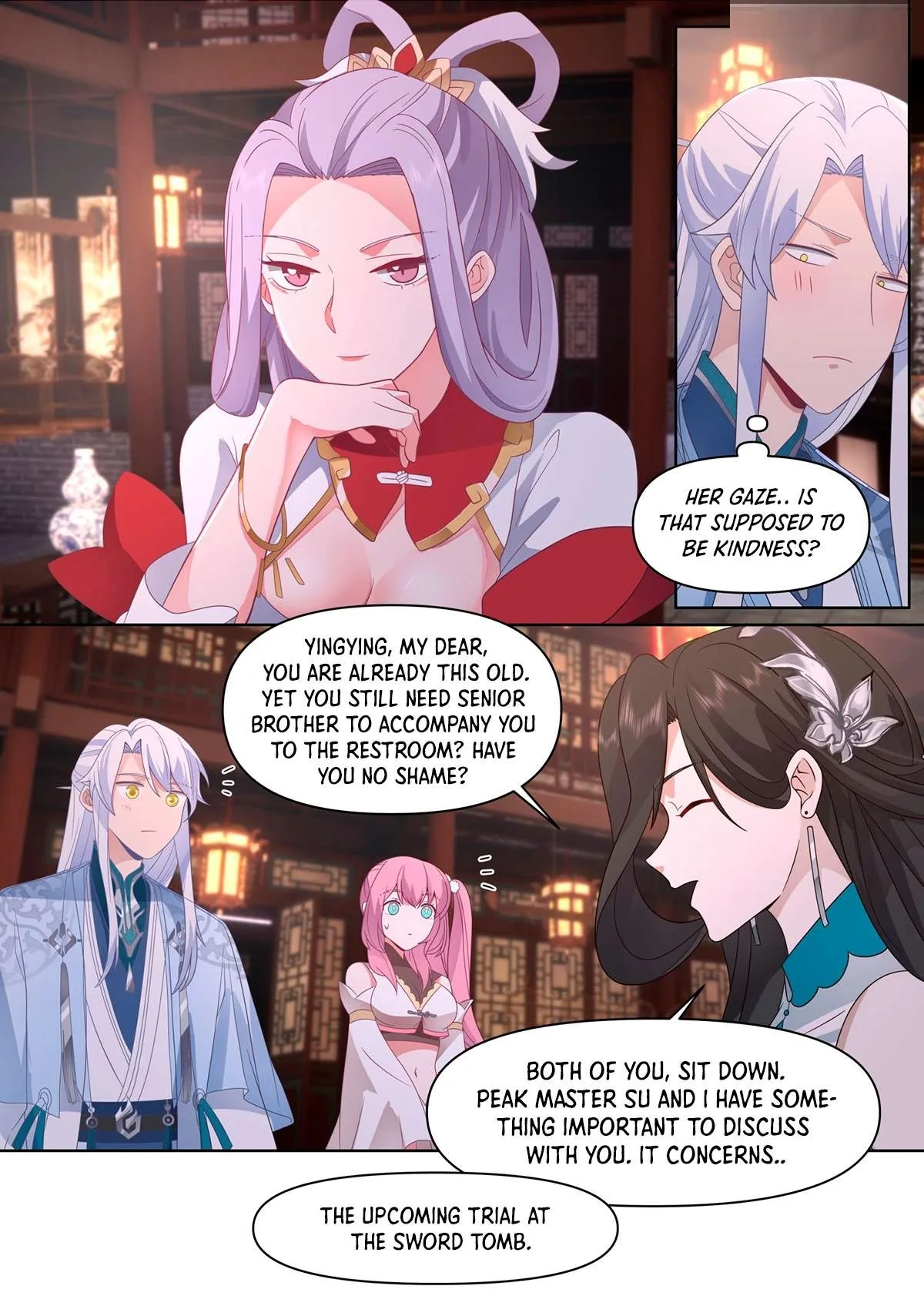 The Great Villain Senior Brother and All of His Yandere Junior Sisters Chapter 100 page 7