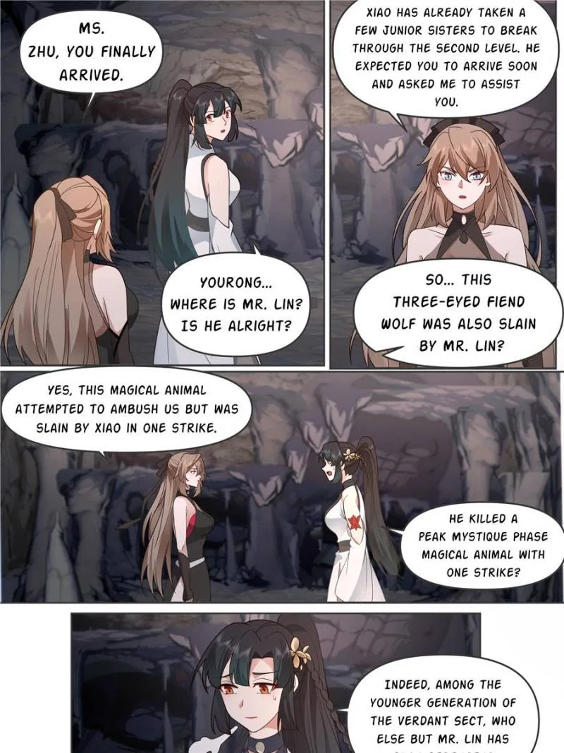 The Great Villain Senior Brother and All of His Yandere Junior Sisters Chapter 107 page 3