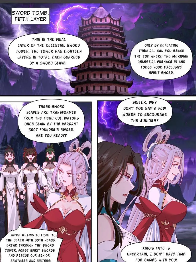 The Great Villain Senior Brother and All of His Yandere Junior Sisters Chapter 116 page 9