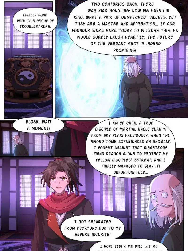 The Great Villain Senior Brother and All of His Yandere Junior Sisters Chapter 120 page 9