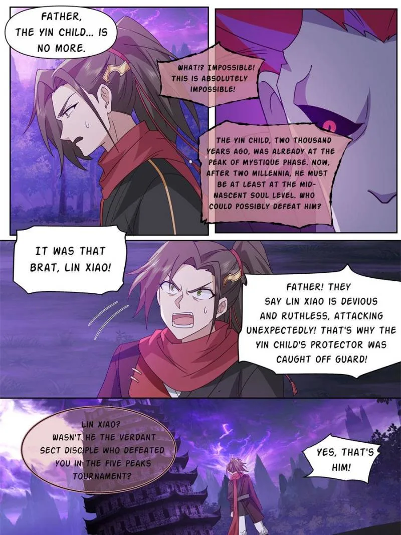 The Great Villain Senior Brother and All of His Yandere Junior Sisters Chapter 128 page 7