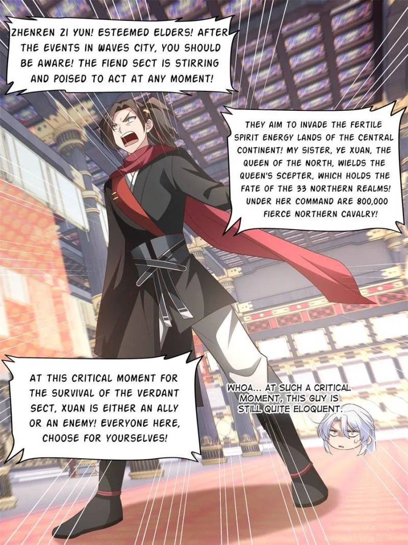 The Great Villain Senior Brother and All of His Yandere Junior Sisters Chapter 130 page 11