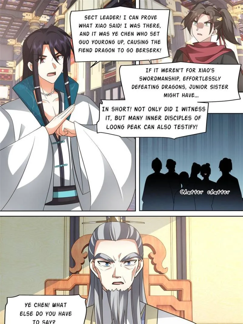 The Great Villain Senior Brother and All of His Yandere Junior Sisters Chapter 130 page 7