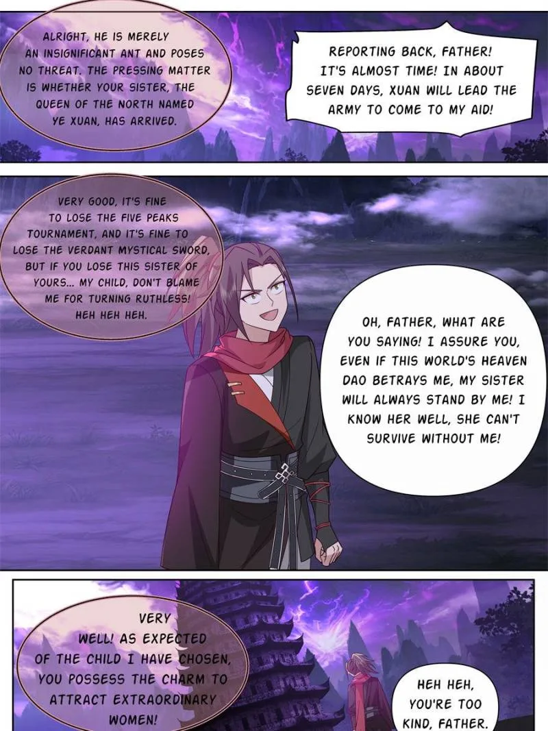 The Great Villain Senior Brother and All of His Yandere Junior Sisters Chapter 128 page 9