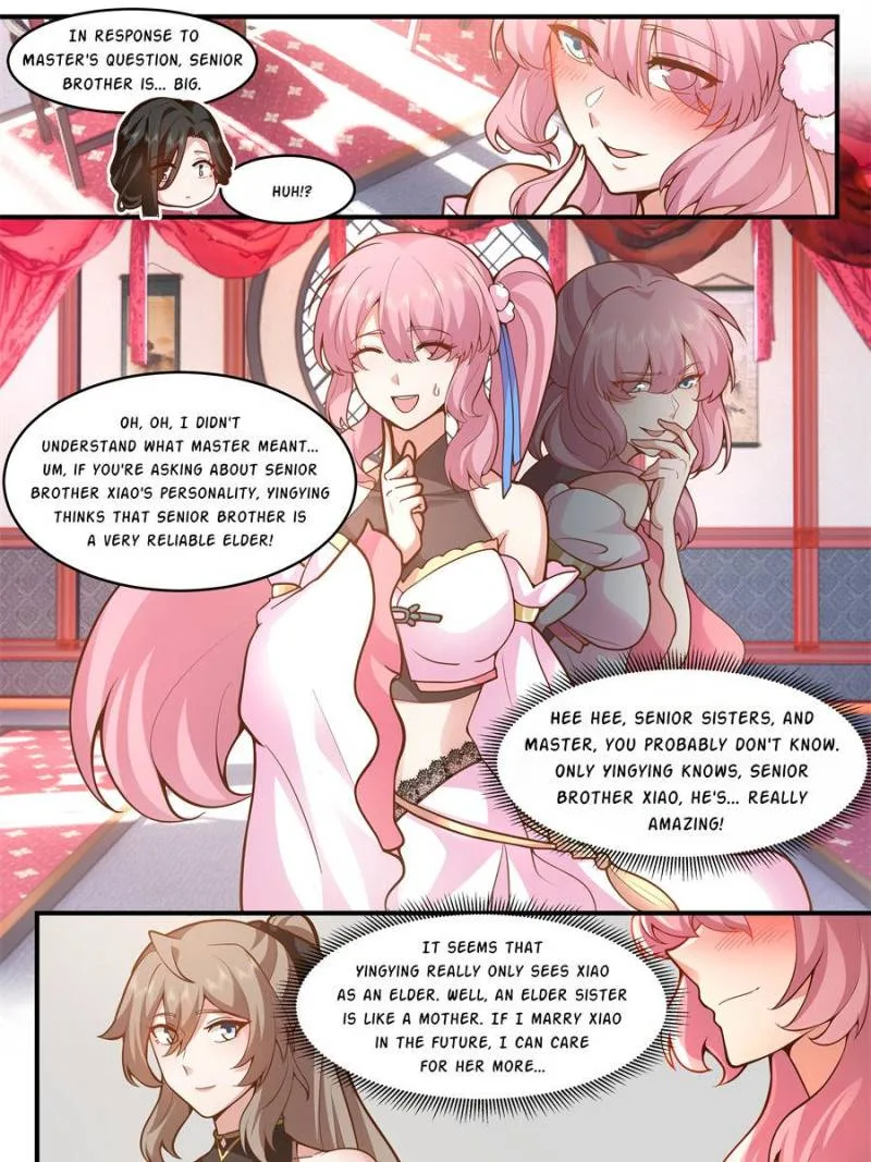 The Great Villain Senior Brother and All of His Yandere Junior Sisters Chapter 140 page 9