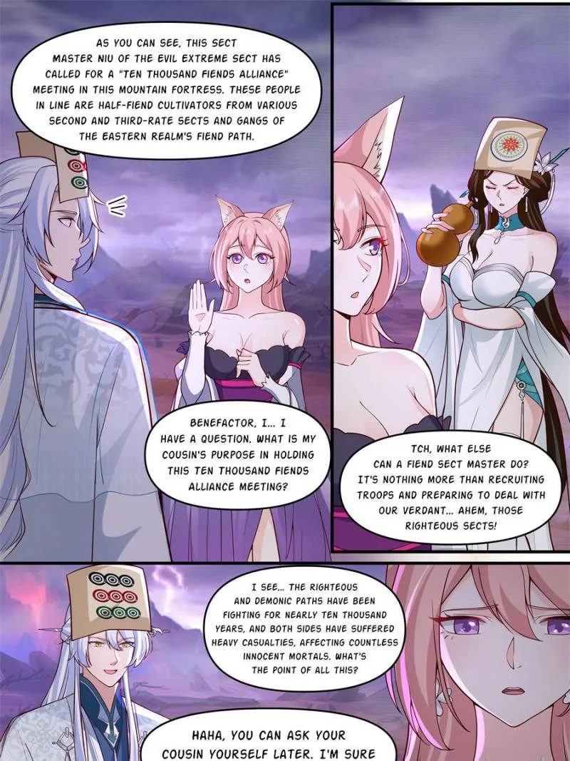 The Great Villain Senior Brother and All of His Yandere Junior Sisters Chapter 148 page 9