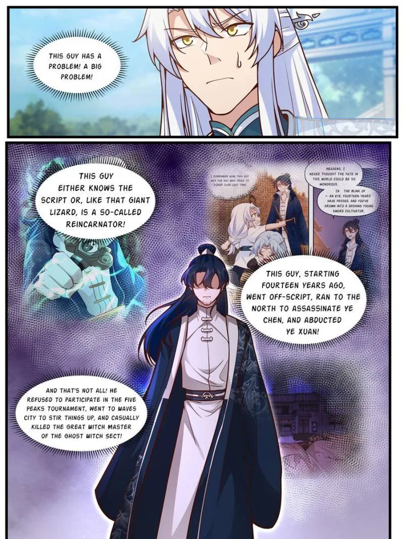 The Great Villain Senior Brother and All of His Yandere Junior Sisters Chapter 162 page 7