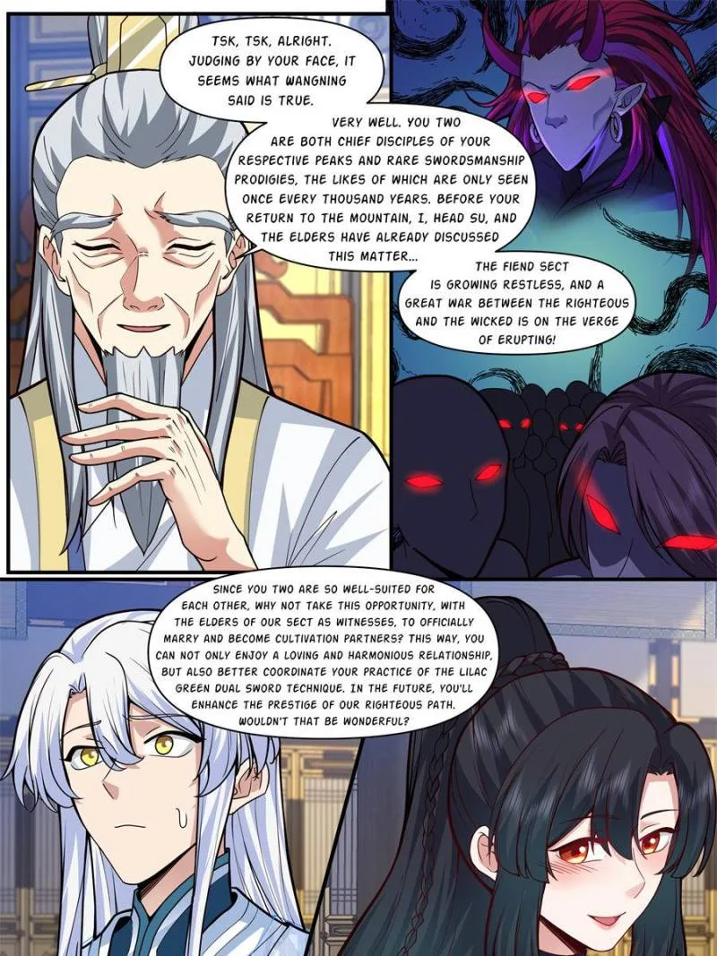 The Great Villain Senior Brother and All of His Yandere Junior Sisters Chapter 163 page 11