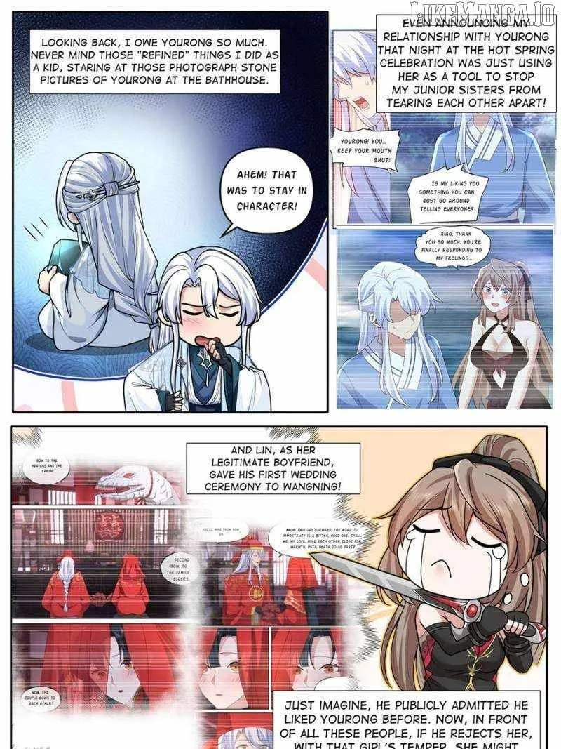 The Great Villain Senior Brother and All of His Yandere Junior Sisters Chapter 165 page 21