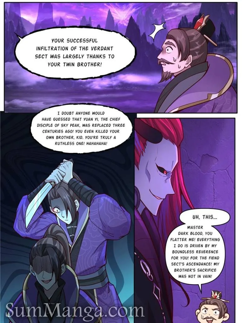 The Great Villain Senior Brother and All of His Yandere Junior Sisters Chapter 166 page 9