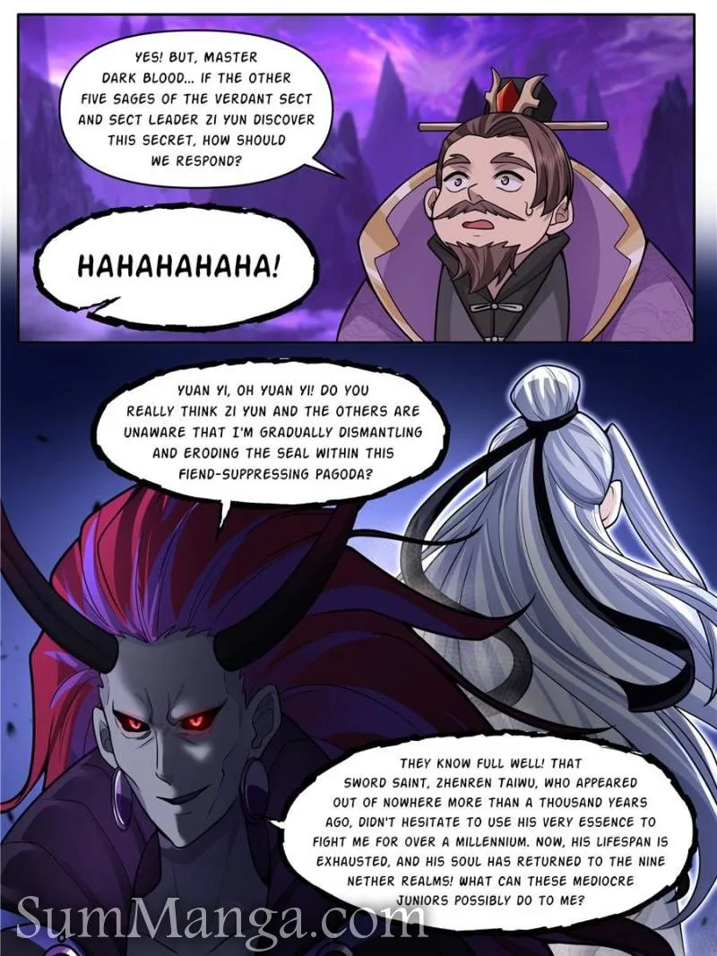 The Great Villain Senior Brother and All of His Yandere Junior Sisters Chapter 166 page 5