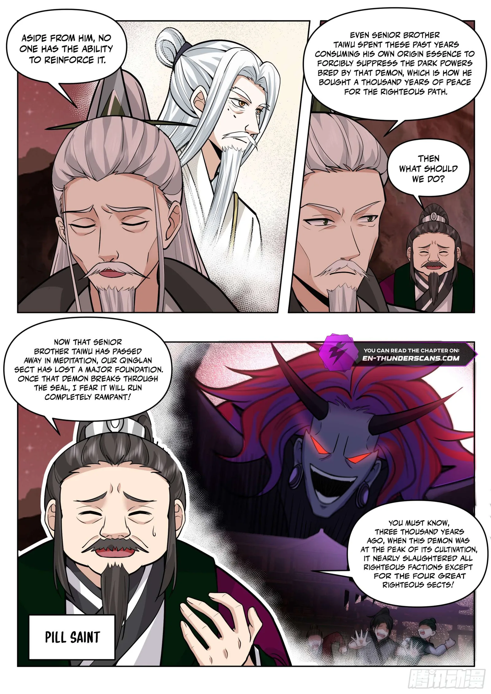 The Great Villain Senior Brother and All of His Yandere Junior Sisters Chapter 171 page 14