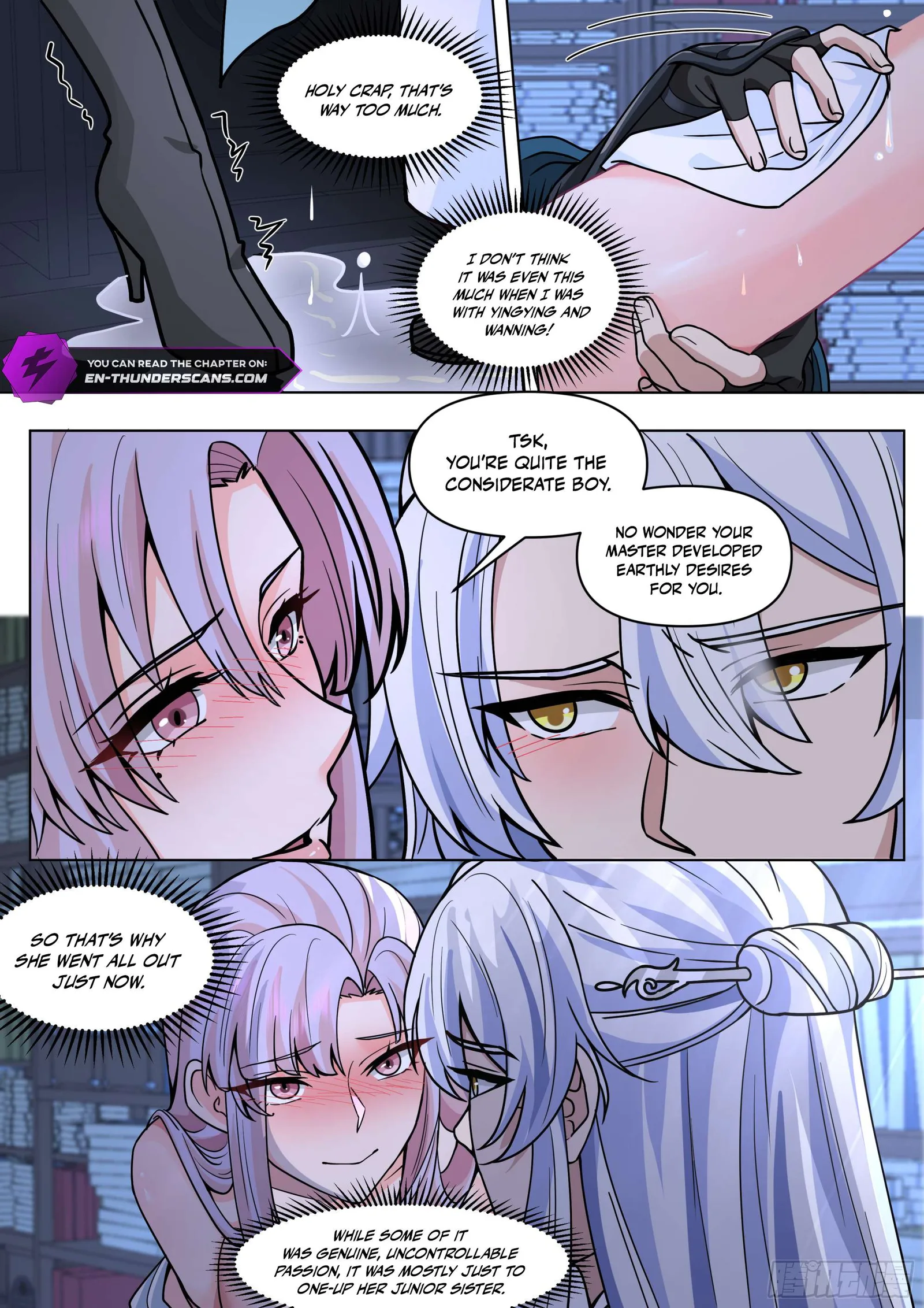 The Great Villain Senior Brother and All of His Yandere Junior Sisters Chapter 171 page 5
