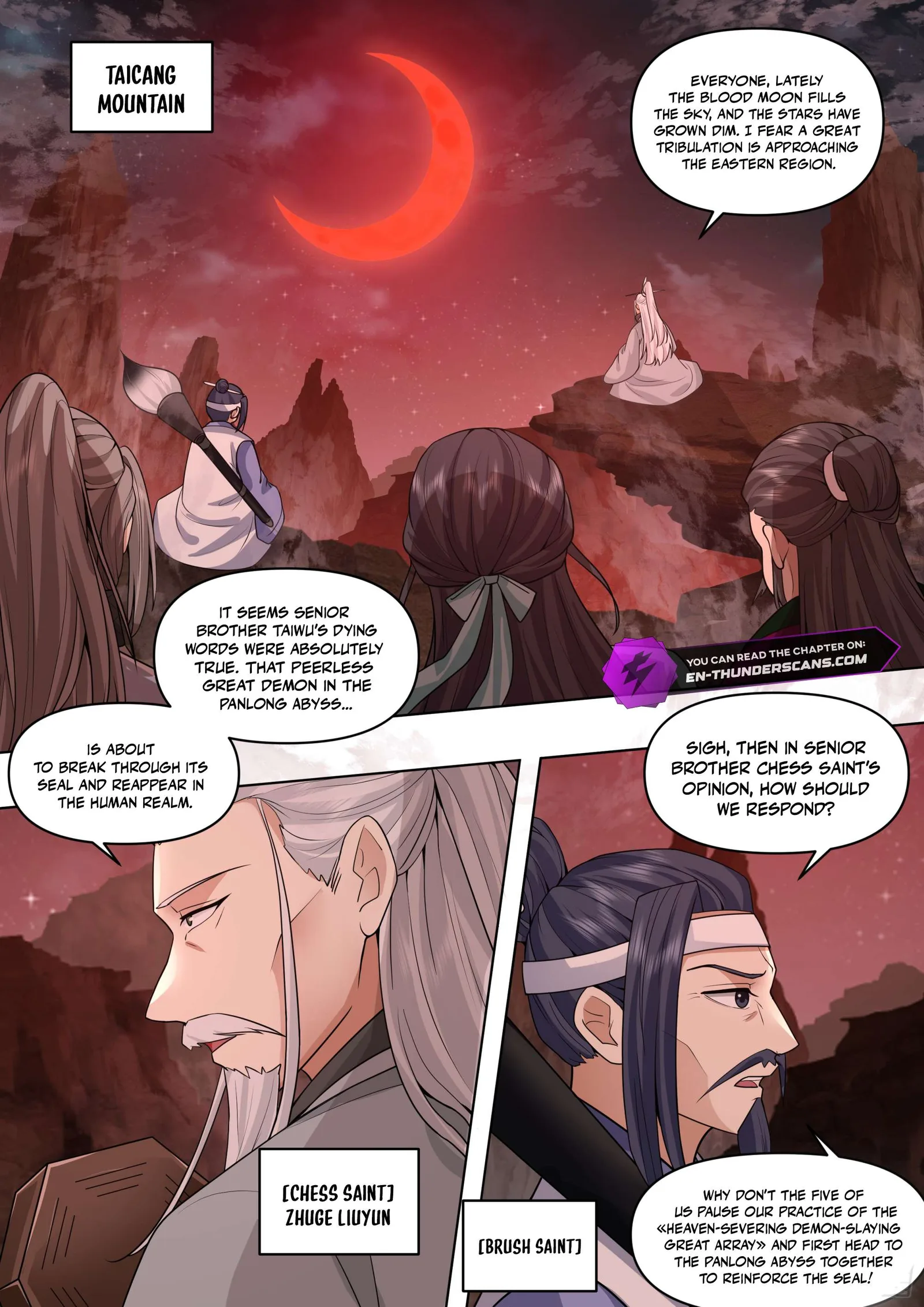 The Great Villain Senior Brother and All of His Yandere Junior Sisters Chapter 171 page 12