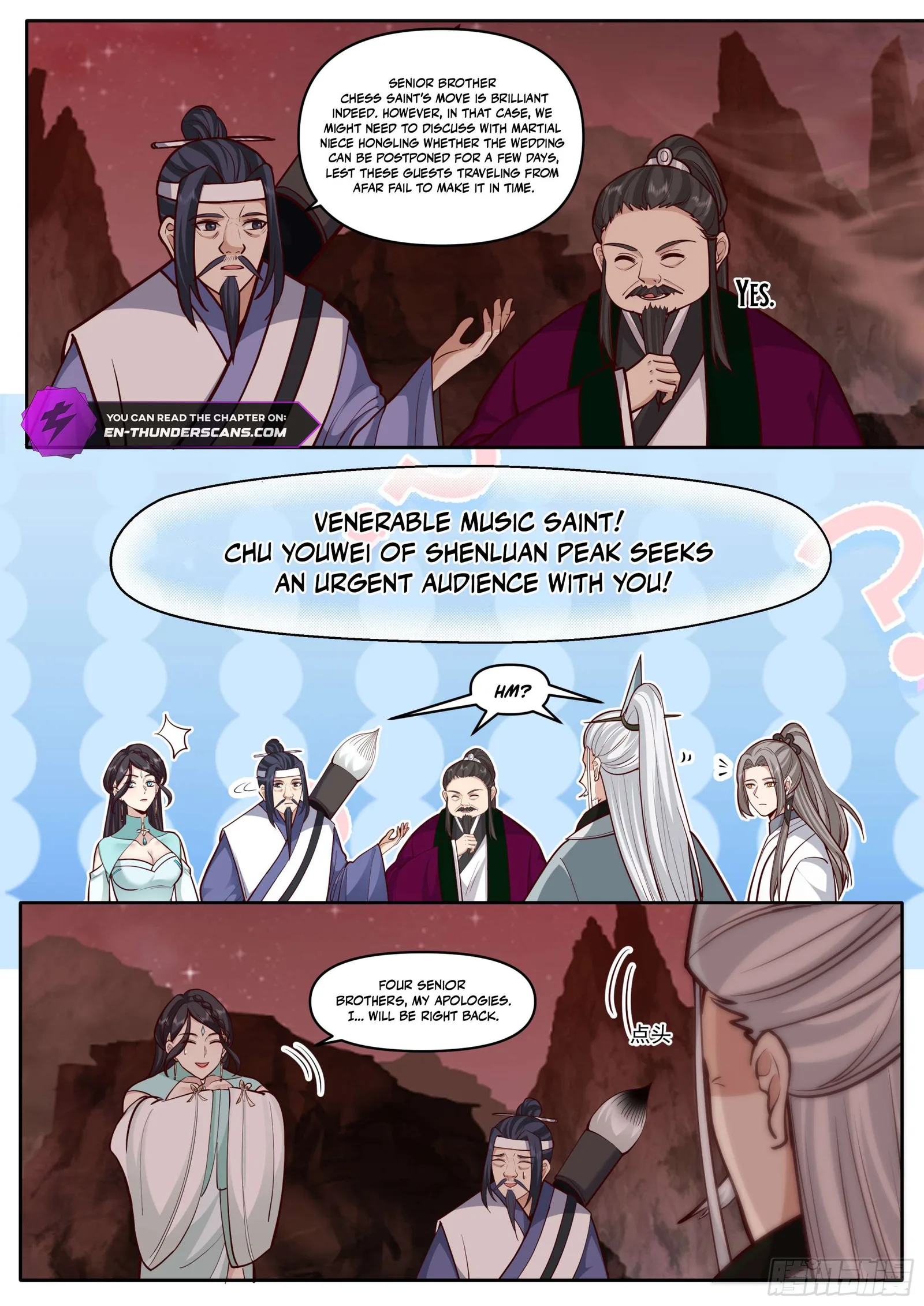 The Great Villain Senior Brother and All of His Yandere Junior Sisters Chapter 172 page 4