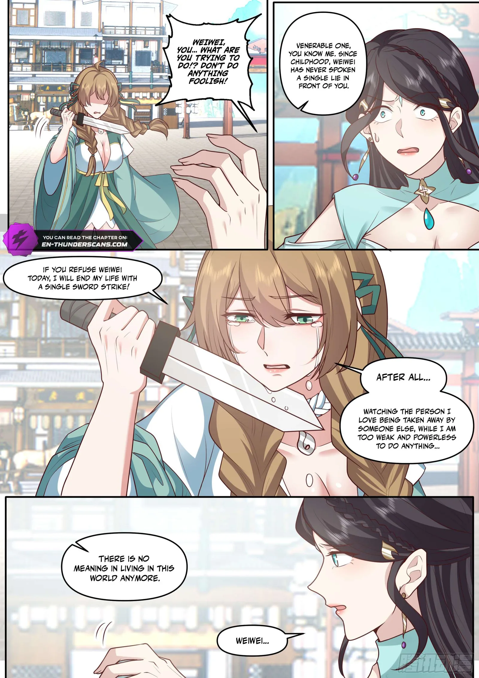 The Great Villain Senior Brother and All of His Yandere Junior Sisters Chapter 172 page 9