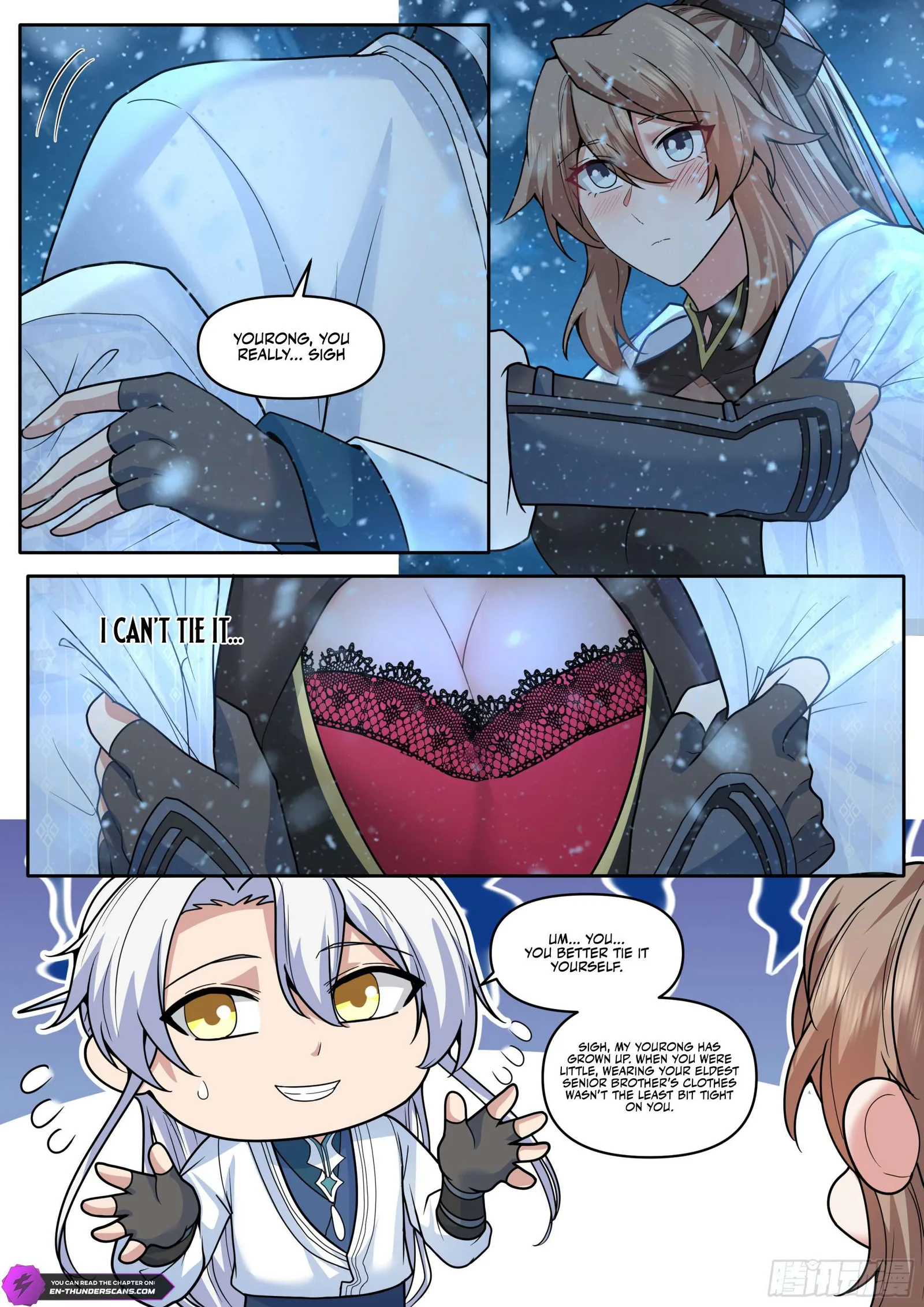 The Great Villain Senior Brother and All of His Yandere Junior Sisters Chapter 174 page 11