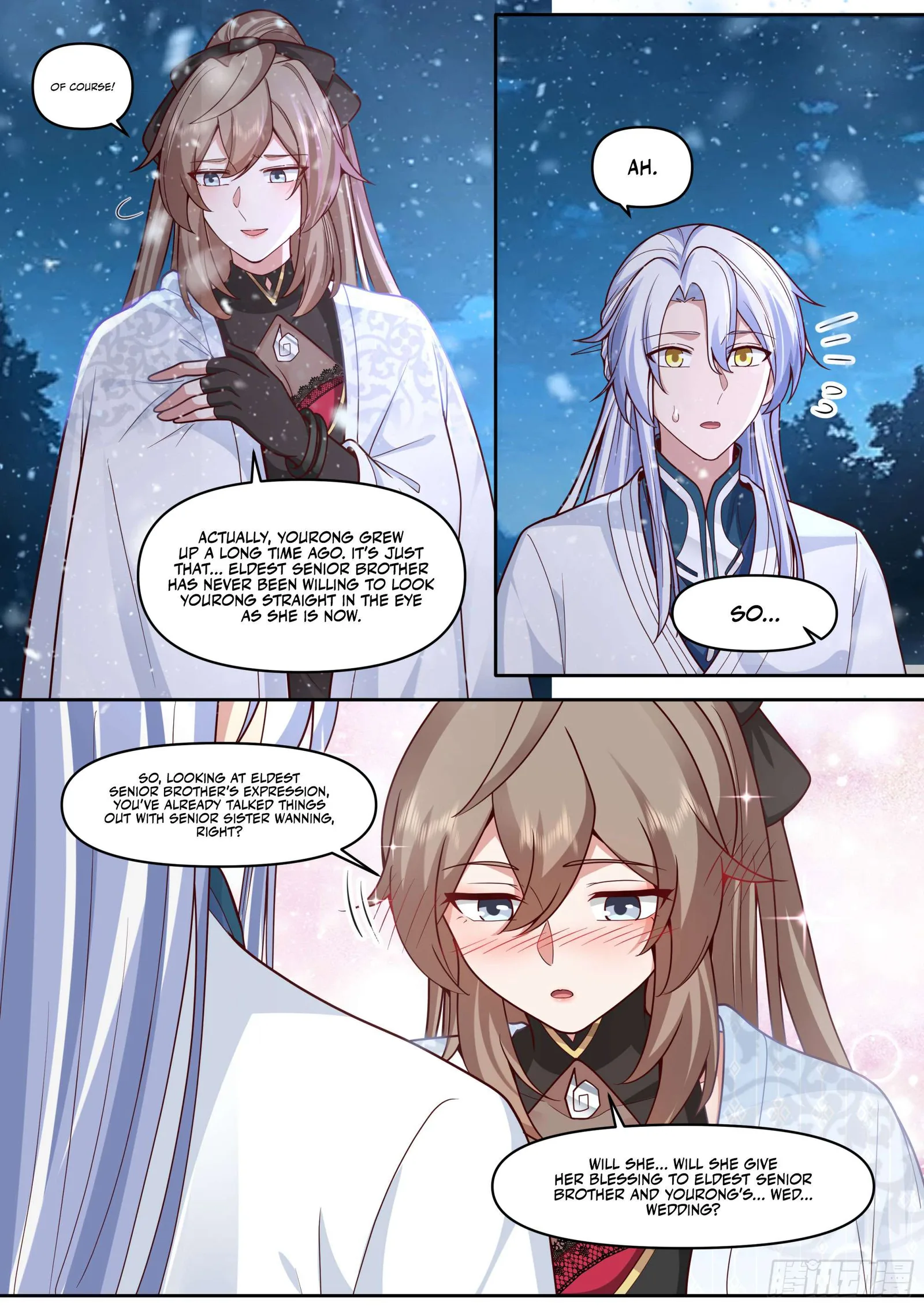 The Great Villain Senior Brother and All of His Yandere Junior Sisters Chapter 174 page 12